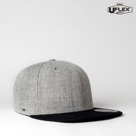 Picture of Uflex Snap Back 6 Flat Peak Cap