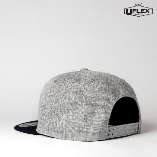 Picture of Uflex Snap Back 6 Flat Peak Cap