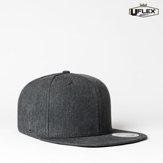 Picture of Uflex Snap Back 6 Flat Peak Cap