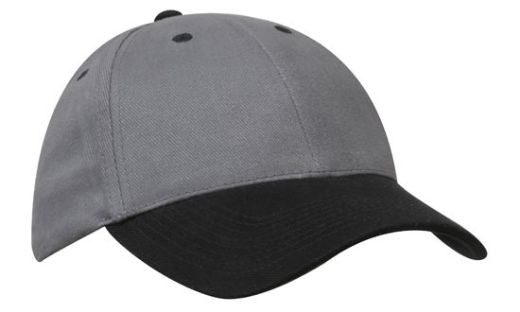 Picture of 6Pnl Brushed Heavy Cotton Cap