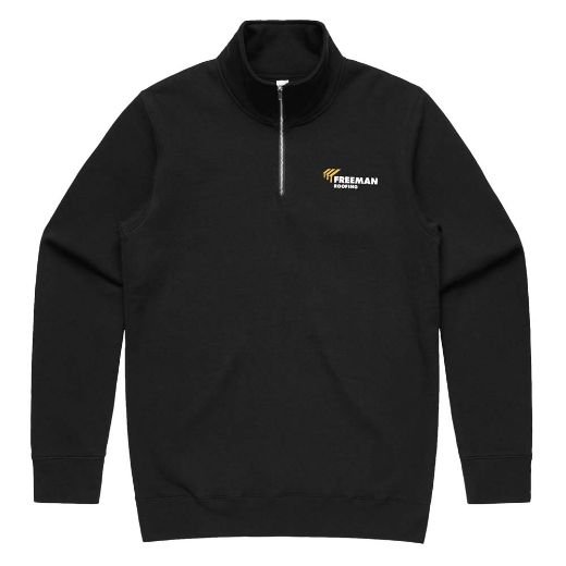 Picture of Stencil Men Half Zip Crew